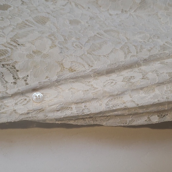 BCBG White Lace Dress - Picture 7 of 10